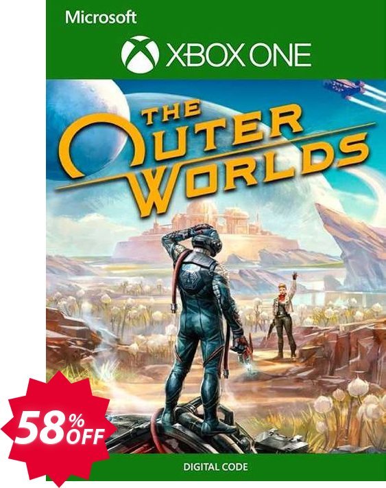The Outer Worlds Xbox One, US  Coupon code 58% discount 