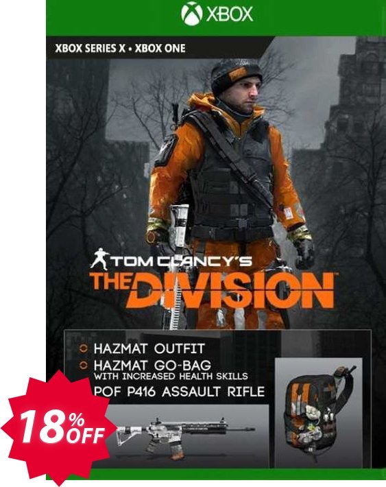 Tom Clancy's The Division - Hazmat Gear Set DLC Xbox One, EU  Coupon code 18% discount 