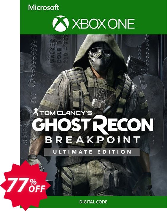 Tom Clancy's Ghost Recon Breakpoint Ultimate Edition Xbox One, UK  Coupon code 77% discount 