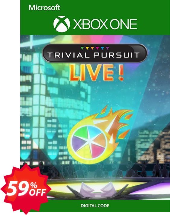 Trivial Pursuit Live! Xbox One, EU  Coupon code 59% discount 