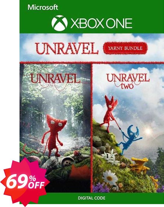 Unravel Yarny Bundle Xbox One, UK  Coupon code 69% discount 