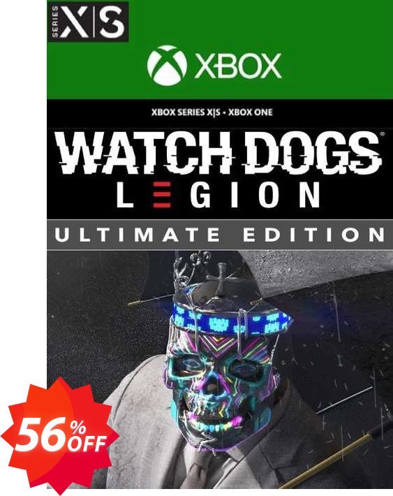 Watch Dogs: Legion - Ultimate Edition Xbox One/Xbox Series X|S, UK  Coupon code 56% discount 