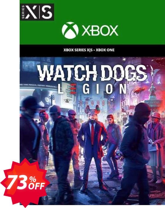Watch Dogs: Legion Xbox One/Xbox Series X|S, US  Coupon code 73% discount 