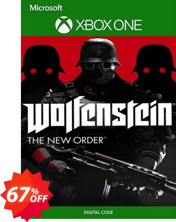 Wolfenstein: The New Order Xbox One, UK  Coupon code 67% discount 
