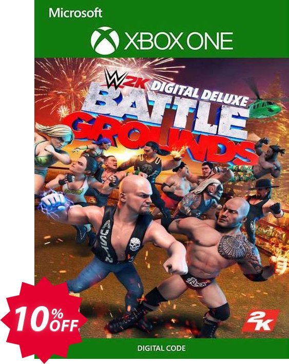 WWE 2K Battlegrounds Digital Deluxe Edition Xbox One, EU  Coupon code 10% discount 