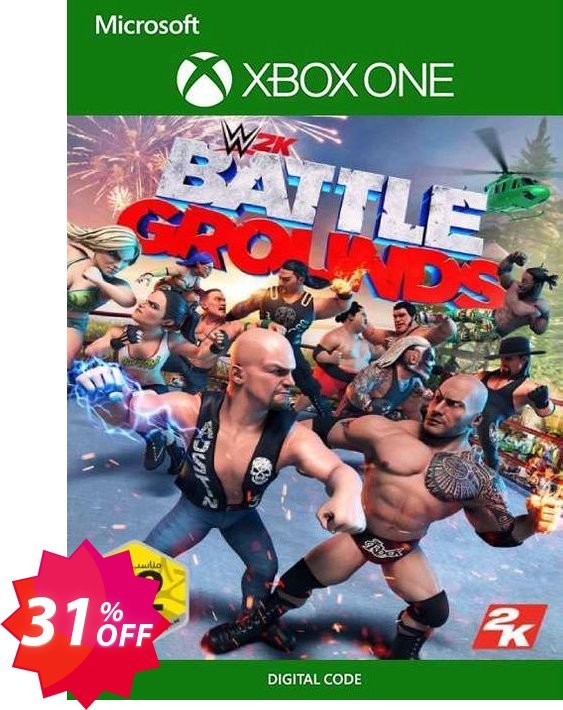 WWE 2K Battlegrounds Xbox One, UK  Coupon code 31% discount 