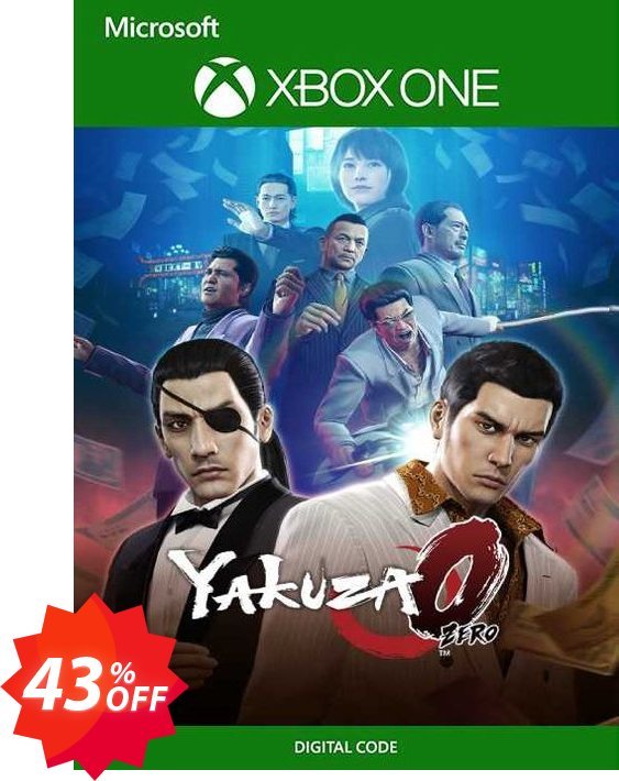 Yakuza 0 Xbox One, UK  Coupon code 43% discount 