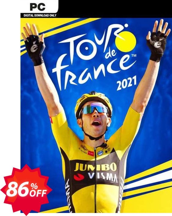 Tour de France 2021 PC Coupon code 86% discount 