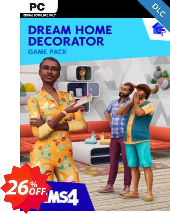The Sims 4 - Dream Home Decorator Pack PC - DLC Coupon code 26% discount 
