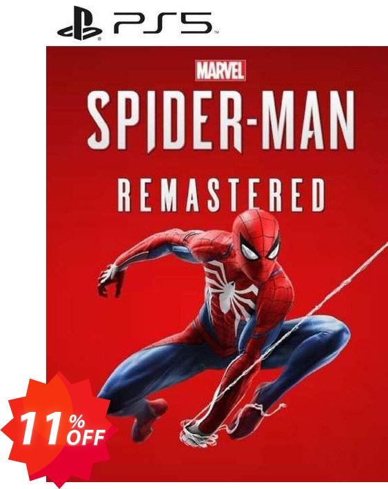 Marvel's Spider - Man Remastered PS5, EU  Coupon code 11% discount 