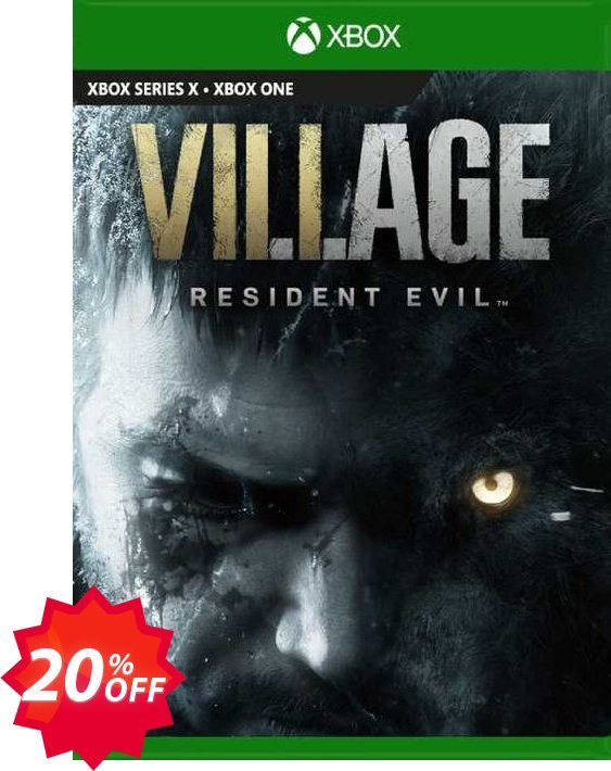Resident Evil Village Xbox One, UK  Coupon code 20% discount 