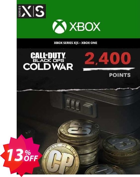 Call of Duty: Black Ops Cold War - 2400 Points Xbox One/ Xbox Series X|S Coupon code 13% discount 
