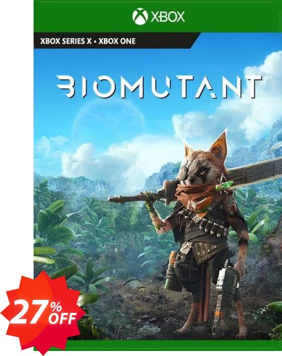 Biomutant Xbox One, WW  Coupon code 27% discount 