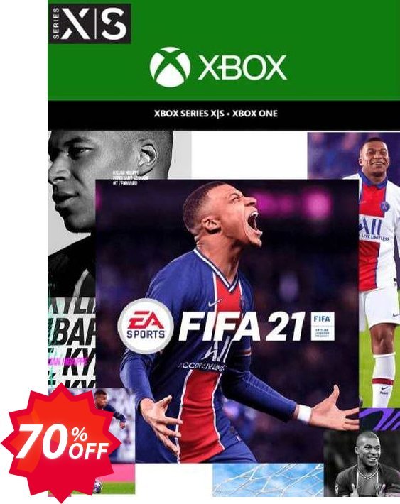 FIFA 21 Xbox One / Xbox Series XS, UK  Coupon code 70% discount 
