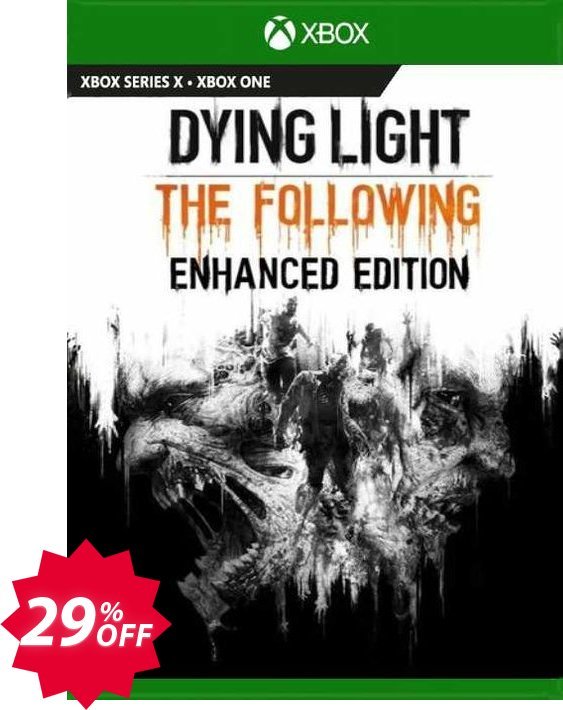 Dying Light: The Following - Enhanced Edition Xbox One, UK  Coupon code 29% discount 