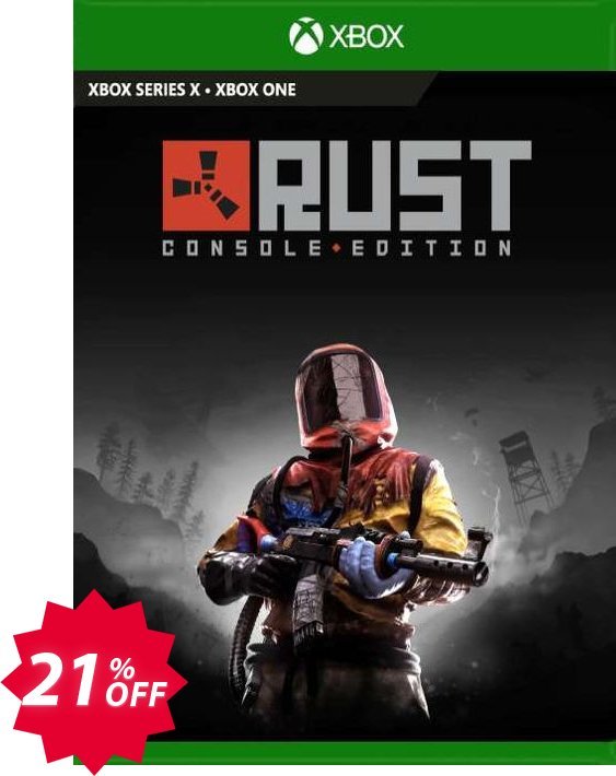 Rust Console Edition Xbox One, US  Coupon code 21% discount 
