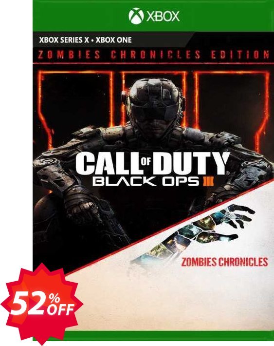 Call of Duty: Black Ops III - Zombies Chronicles Edition Xbox One, EU  Coupon code 52% discount 