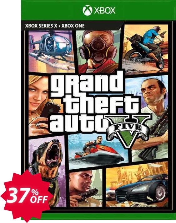 Grand Theft Auto 5: Premium Edition Xbox One, EU  Coupon code 37% discount 