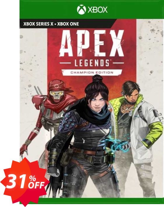 Apex Legends - Champion Edition Xbox One , UK  Coupon code 31% discount 