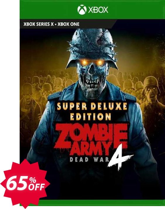 Zombie Army 4 Dead War Super Deluxe Edition Xbox One, UK  Coupon code 65% discount 