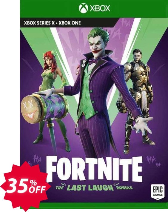 Fortnite: The Last Laugh Bundle Xbox One, UK  Coupon code 35% discount 