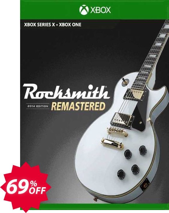 Rocksmith 2014 Edition Remastered Xbox One, UK  Coupon code 69% discount 