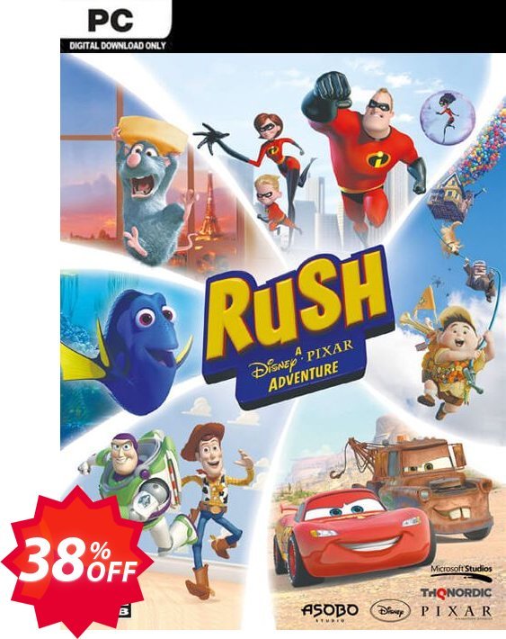 RUSH: A Disney • PIXAR Adventure PC Coupon code 38% discount 