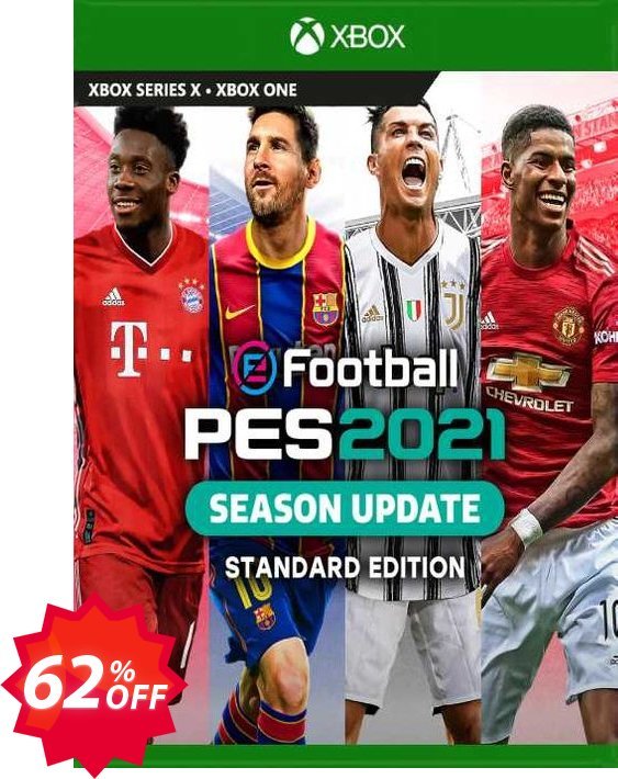 eFootball PES 2021 Season Update Standard Edition Xbox One, EU  Coupon code 62% discount 