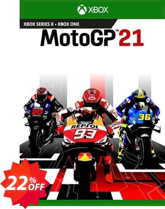 MotoGP 21 Xbox One, UK  Coupon code 22% discount 