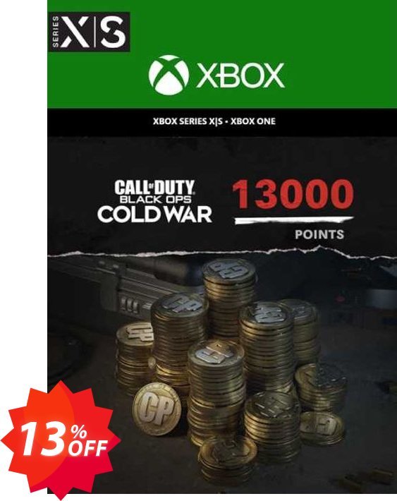 Call of Duty: Black Ops Cold War - 13,000 Points Xbox One/ Xbox Series X|S Coupon code 13% discount 