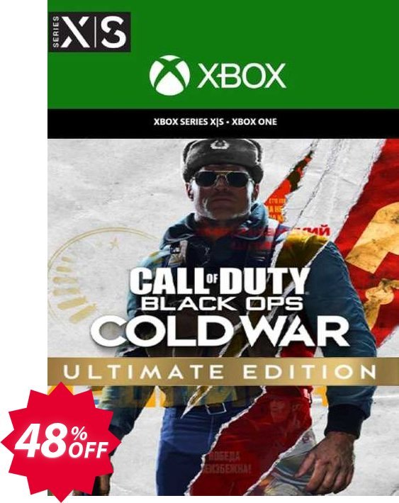 Call of Duty Black Ops Cold War - Ultimate Edition Xbox One, WW  Coupon code 48% discount 