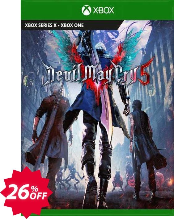 Devil May Cry 5 Xbox One, UK  Coupon code 26% discount 