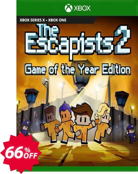 The Escapists 2 - GOTY Xbox One, UK  Coupon code 66% discount 