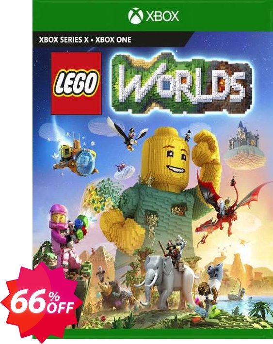 Lego Worlds Xbox One, US  Coupon code 66% discount 