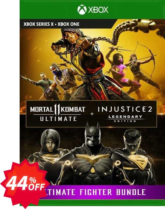 Mortal Kombat 11 Ultimate + Injustice 2 Leg. Edition Bundle Xbox One, UK  Coupon code 44% discount 