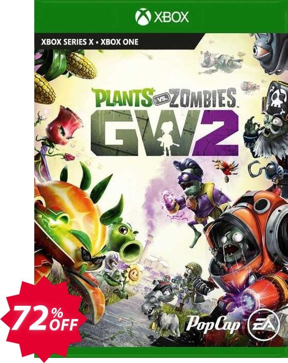 Plants vs. Zombies Garden Warfare 2 Xbox One, UK  Coupon code 72% discount 