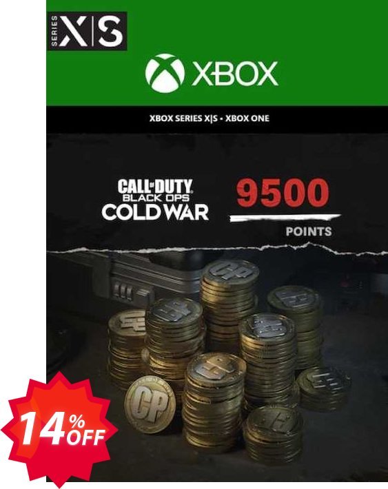 Call of Duty: Black Ops Cold War - 9,500 Points Xbox One/ Xbox Series X|S Coupon code 14% discount 