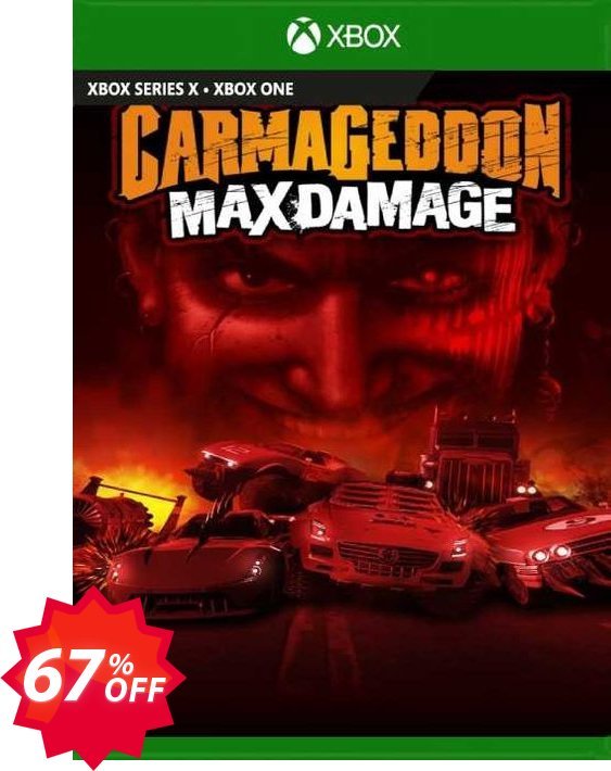 Carmageddon Max Damage Xbox One, UK  Coupon code 67% discount 