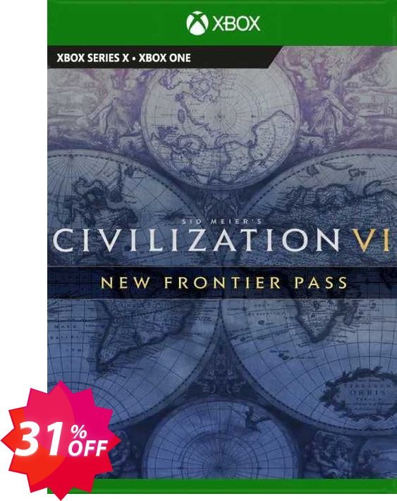Civilization VI - New Frontier Pass Xbox One, UK  Coupon code 31% discount 