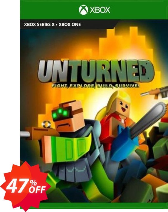 Unturned Xbox One, UK  Coupon code 47% discount 
