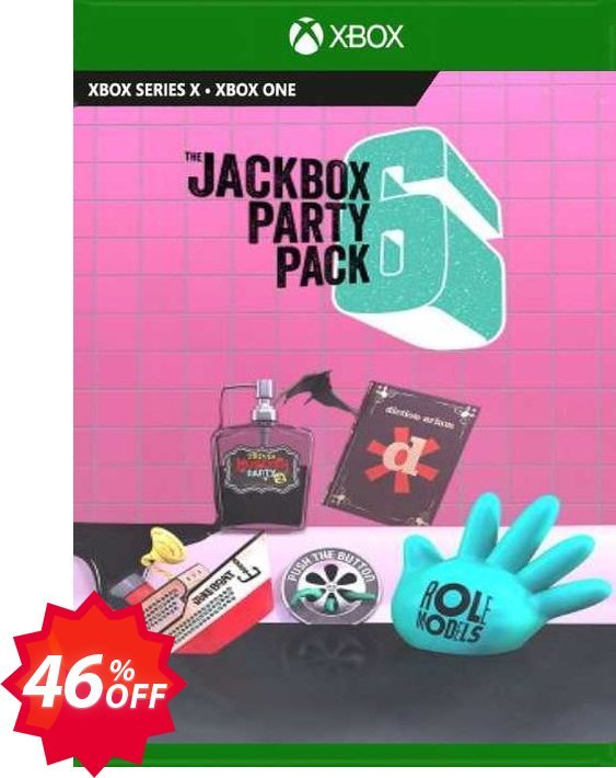 The Jackbox Party Pack 6 Xbox One, UK  Coupon code 46% discount 