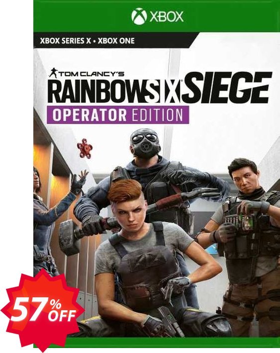 Tom Clancy's Rainbow Six Siege Operator Edition Xbox One, UK  Coupon code 57% discount 