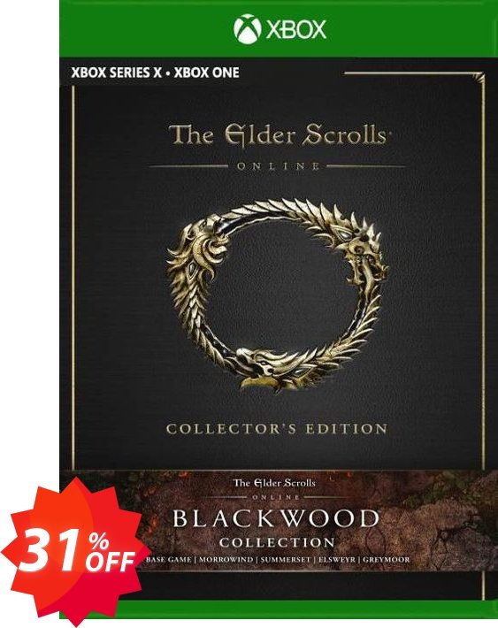 The Elder Scrolls Online: Blackwood Collector's Edition Xbox One, UK  Coupon code 31% discount 