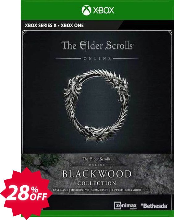 The Elder Scrolls Online Collection: Blackwood Xbox One, UK  Coupon code 28% discount 