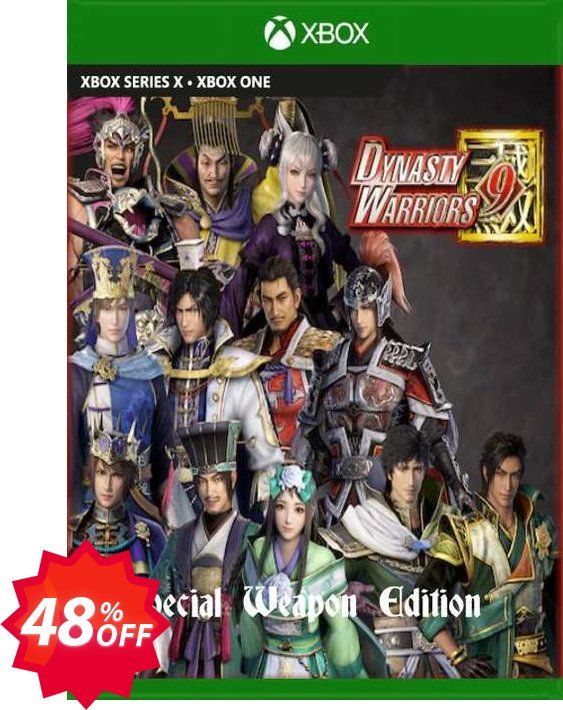Dynasty Warriors 9 Special Weapon Edition Xbox One, UK  Coupon code 48% discount 