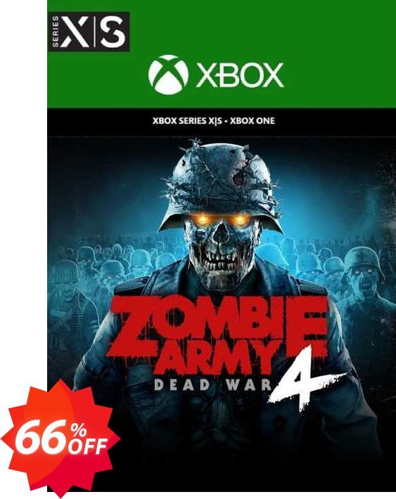 Zombie Army 4 Dead War Xbox One/ Xbox Series X|S, UK  Coupon code 66% discount 