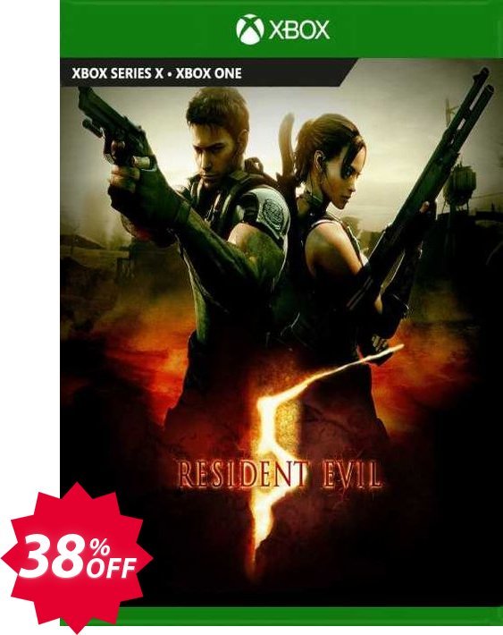 Resident Evil 5 Xbox One, UK  Coupon code 38% discount 
