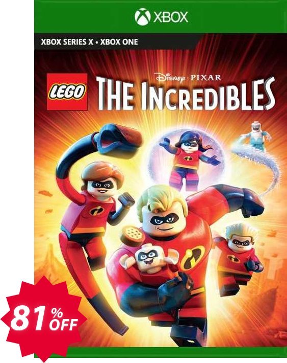 LEGO The Incredibles Xbox One, US  Coupon code 81% discount 