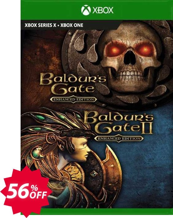 Baldur's Gate and Baldur's Gate II: Enhanced Editions Xbox One, UK  Coupon code 56% discount 