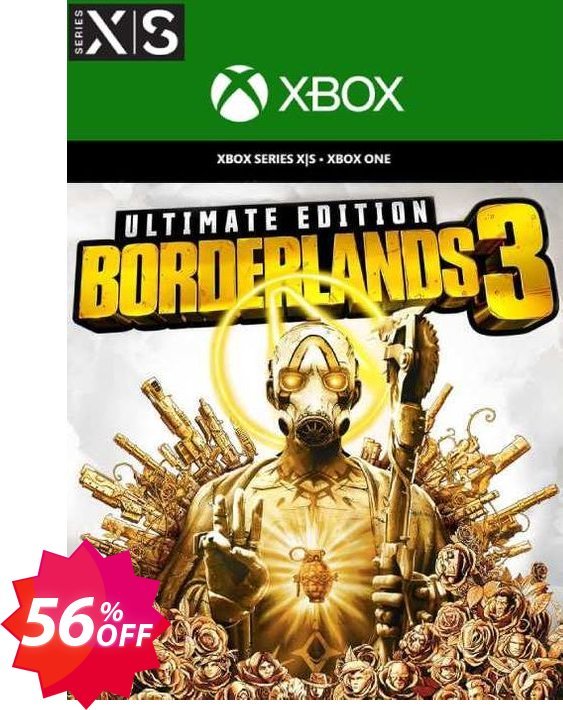 Borderlands 3: Ultimate Edition Xbox One/Xbox Series X|S Coupon code 56% discount 